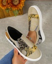 Tenis Bellamoda beige canva 301024