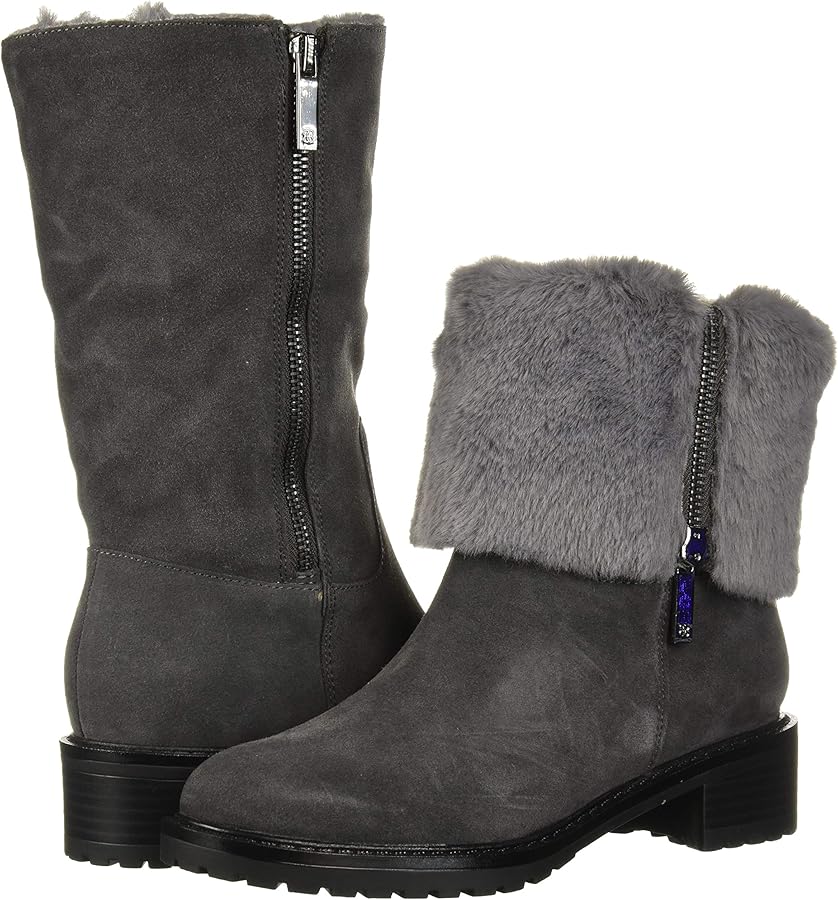 Botas doble función  Marca Bandolino Gris - Peluche 4 cms.  Talla 36 / 301024