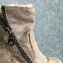 Botines Enguatados  Marca Mossimo Café -  8 cms.  Talla 38.5 / 301024