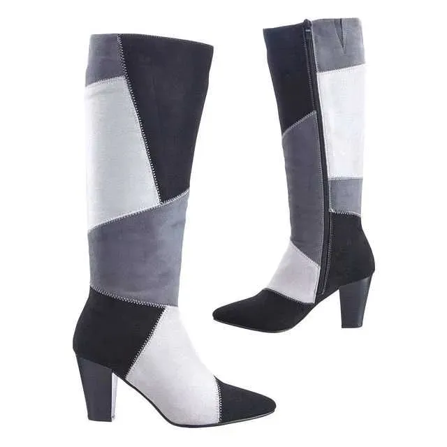 Botas Stilettos Marca Venus Talla 38 - 2064