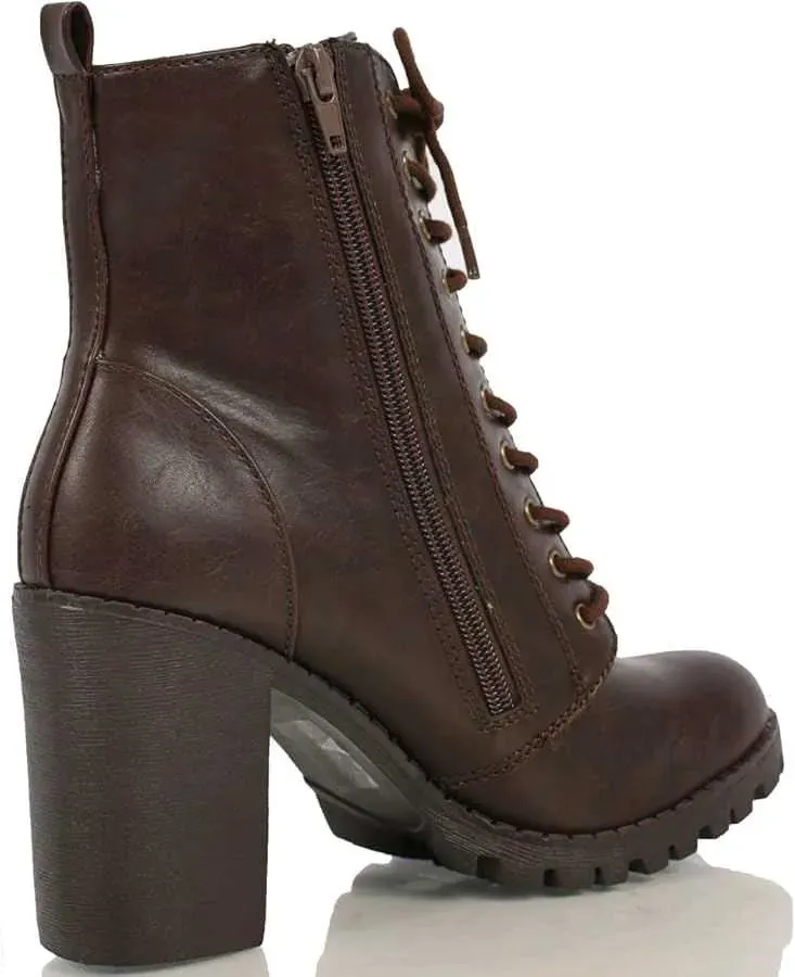 Botines Café Soda tacón 8 cms. Talla 38 - 2064