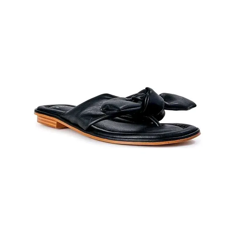 Sandalias marca Time and Tru Negro Talla 38