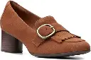 Tacones gamuza gena Clarks 5.5 cms.