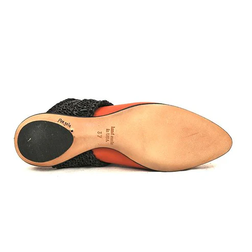 Tacones Marca CYDWOQ piel Gena Talla 38- 2064 