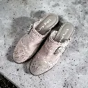 Tacones Suecos beige marca Dirty Laundry Talla 36.5 - 2064