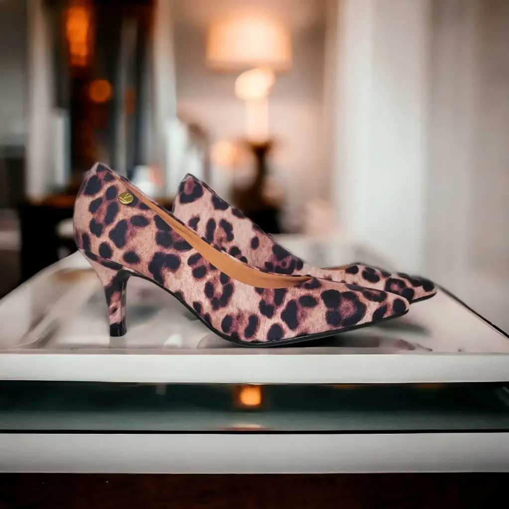 Tacones Berlim Leopardo marca Vizzano