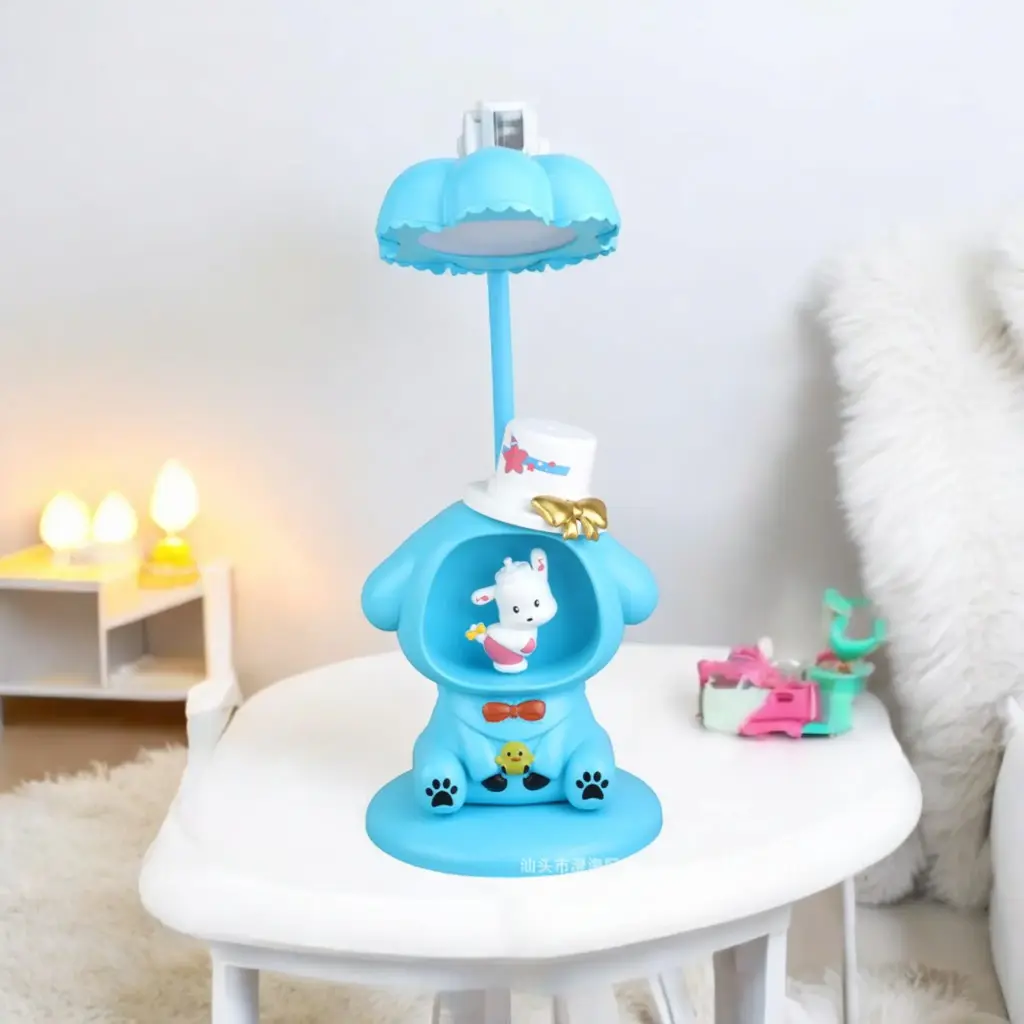 Lámpara de escritorio con sacapuntas Sanrio Pochacco