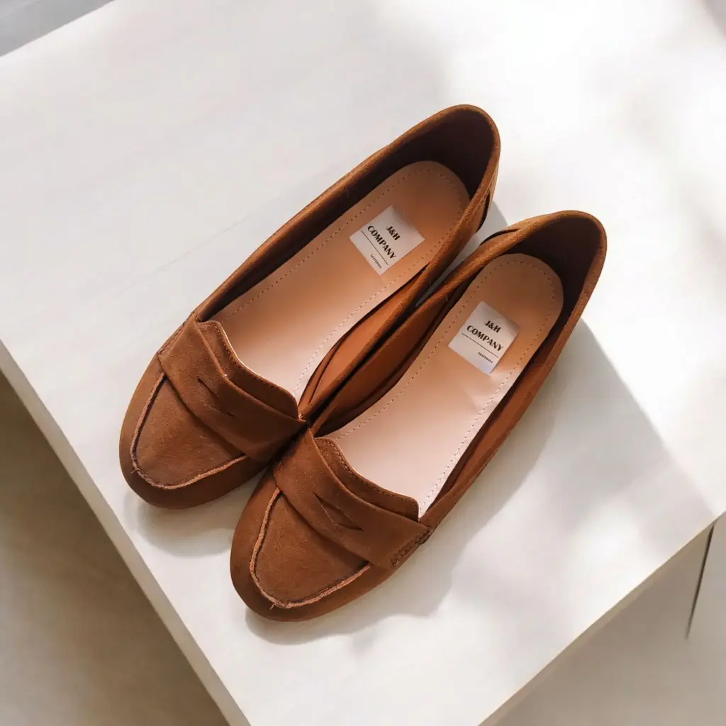 Flats Delmy gamuza gena (D)