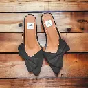Flats Hellena Moño gamuza negra (D)