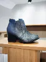 Botines Azules Marca Laura Marano Talla 36 / 301024    