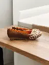  Flats Maya típicas, Piel gena, típico toto beige (D)