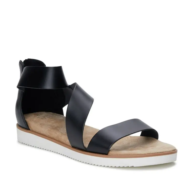 Sandalias marca Time and Tru negras Talla 39 W 301024