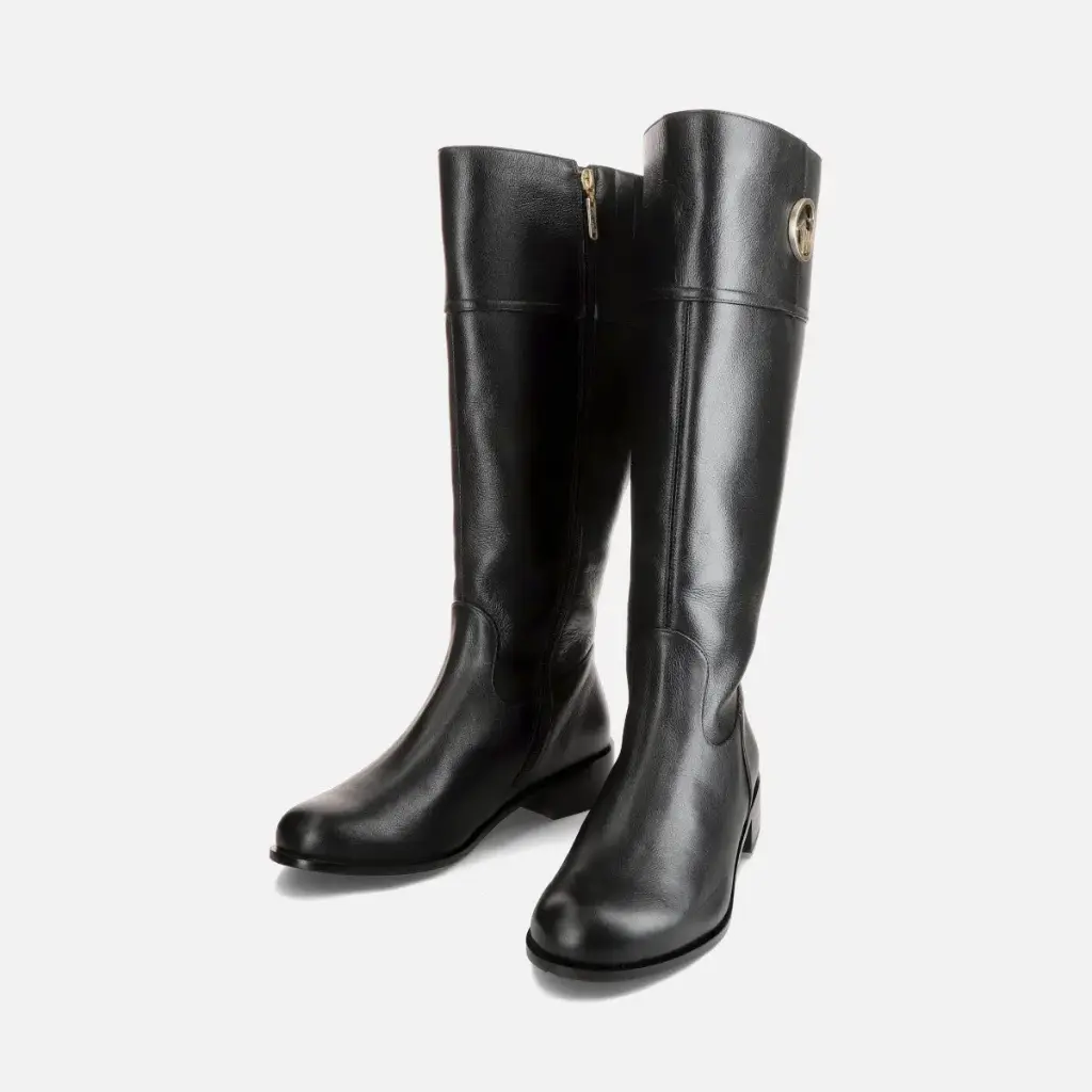 Botas Michael Shannon Semipiel Negra Talla 39