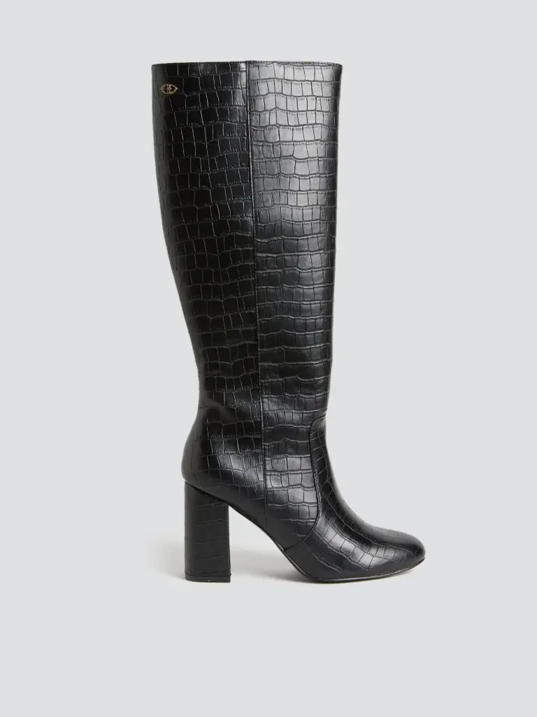 Botas Comfot est 1946 Semipiel Negra Talla 39