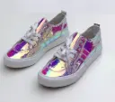 Tenis Jelly Pop Charol Tornasol Talla 38.5