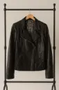 Chumpa en 100% Piel negra Marca Wilson Leather Talla Medium 