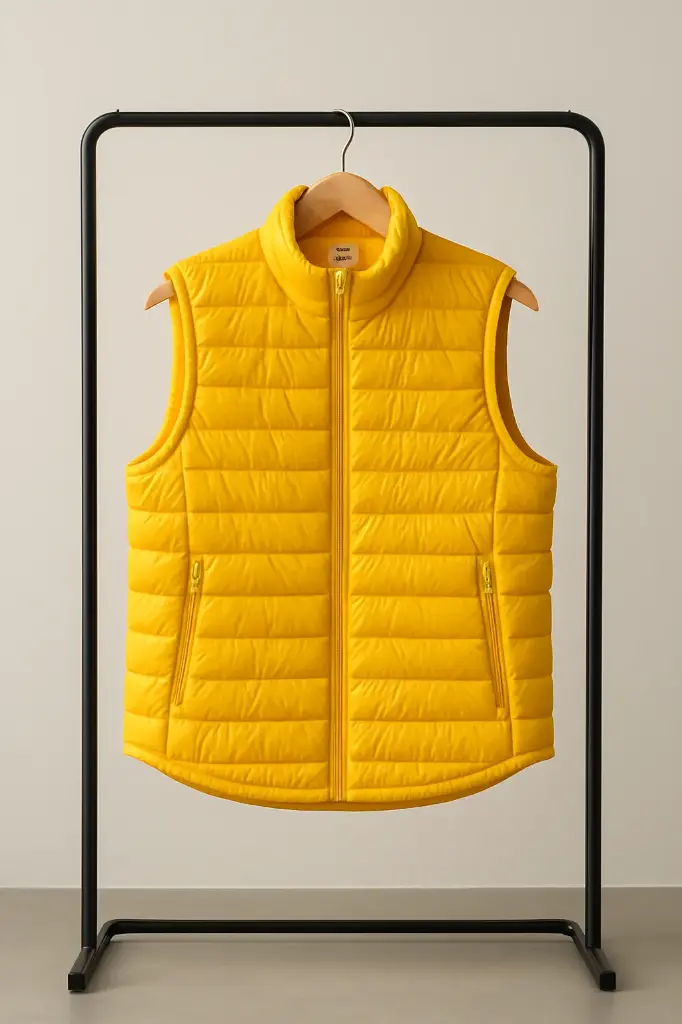 Chaleco Marca Joy Lab Color Amarillo Tala XL