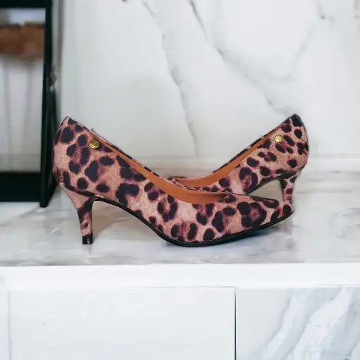 [VIZSBERLIM-01] Tacones Berlim Leopardo marca Vizzano