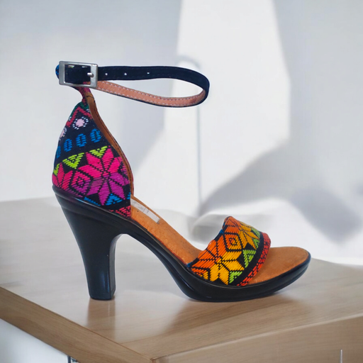 [ITZAFC-02] Tacones Itzá típico toto colores / Itzafc-02