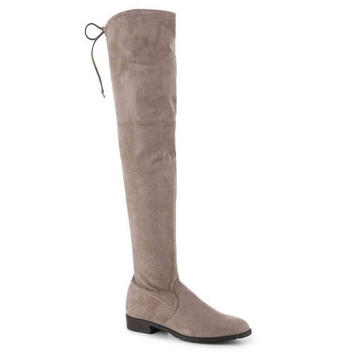 Botas arriba de la rodilla Marca Unisa Beige 3 cms.  Talla 37.5 / 301024  