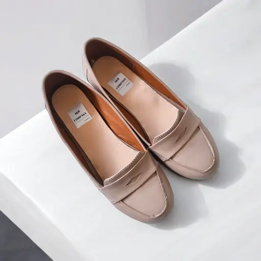 [DELMYFLATSBI-01] Flats Delmy semipiel cocoa (D)