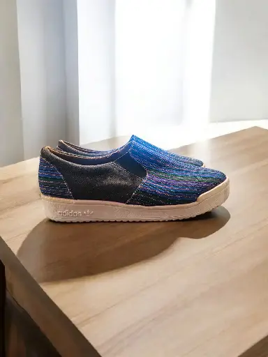[VANST-11] Tenis Vans de Meter, Típico huipil sololá, lona negra (D)