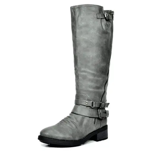 [SAN149] Botas marca Dream Paris color Gris Talla 35 