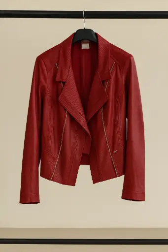 [CH026] Chumpa Color Roja Marca Vex Collection talla Large