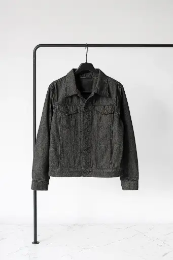 [ROP-026] Chumpa de lona Marca Guess Color Gris Talla S