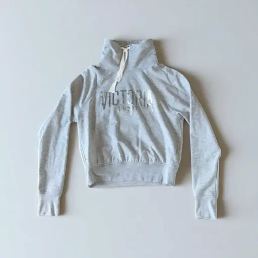 [ROP-043] Sudadera Marca Victoria Secret Sport Color Gris Talla M