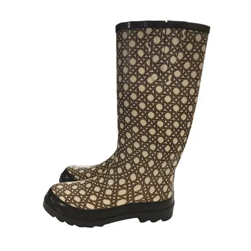[SAN154] Botas de lluvia marca Talbots color Café Talla 36
