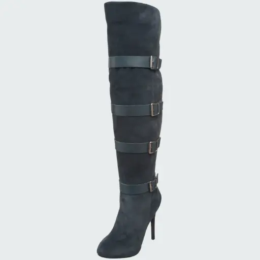 [SAN158] Botas marca BCB Generation 100% piel color Gris Talla 36.5