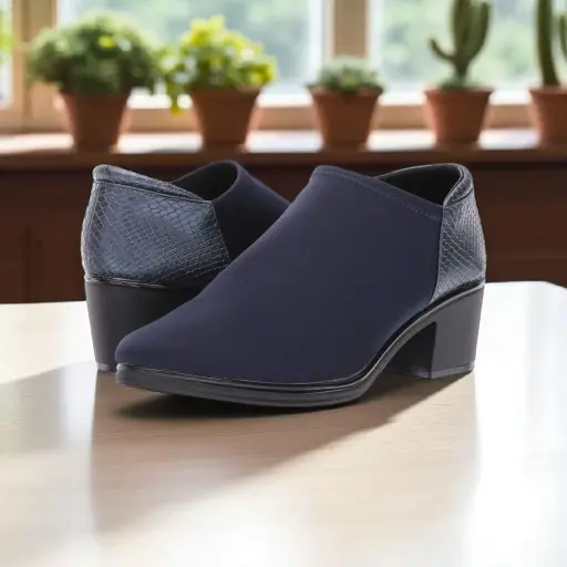 [SAN164] Botines Marca Steven Color Azul Talla 36.5