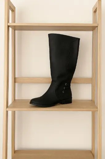 [SAN167] Botas marca Daisy Fuentes color Negra Talla 39