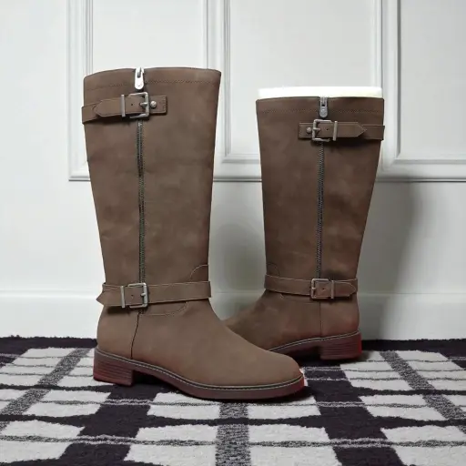 [SAN170] Botas marca Kelly & Katie color Cafe Talla 38