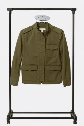 [ROP-085] Chumpa Color Verde Olivo Marca H&M talla M
