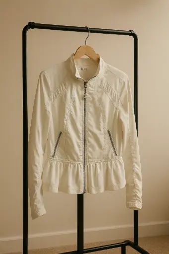 [ROP-076] Sudadera Color Blanco Marca Zella talla M