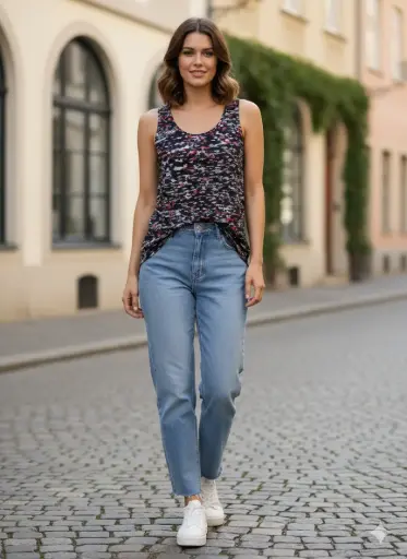 [ROP-104] Blusa Color Negro Marca Banana Republic talla XS 