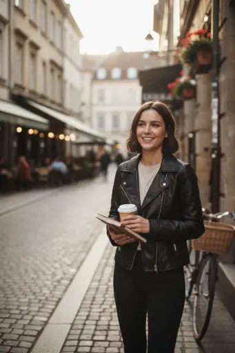 [ROP-179] Chumpa Color Negro Marca Art & Class talla XS (10/12)