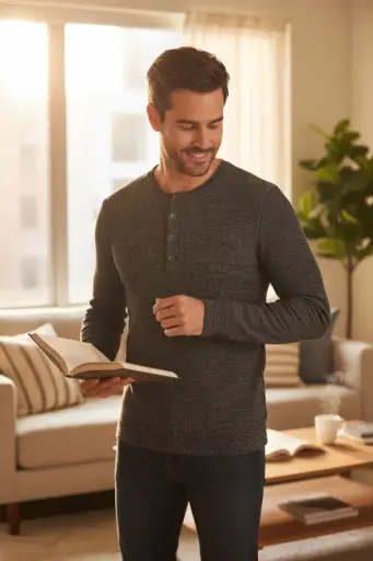 [ROP-216] Sueter Color Gris Marca Express talla S 