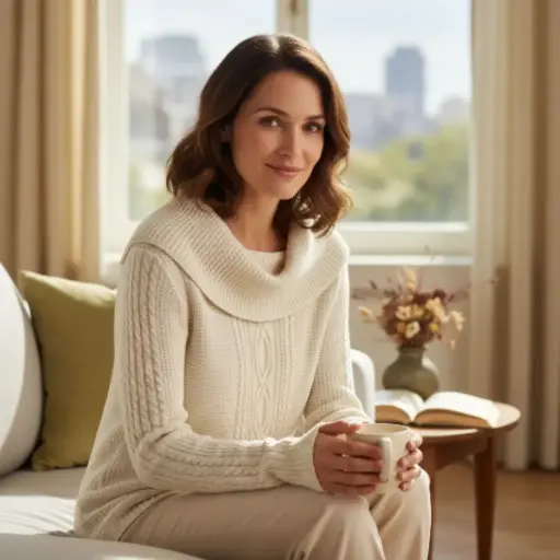 [ROP-224] Sueter Color Beige Marca Fashion Talla M 