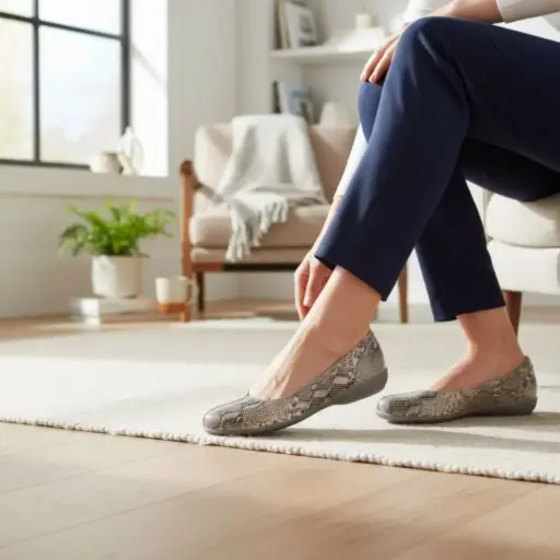 [SAN239] Flats marca Hotter Ortholite Talla 38.5