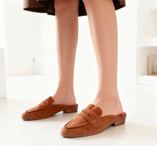 [SAN288]  Flats Marca Lucky Brand Color Miel Talla 38.5 