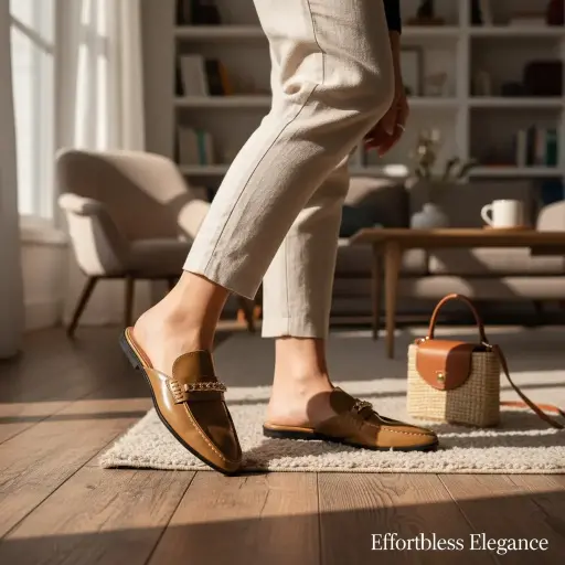 [SAN316]  Flats Marca Forever 21 Color Camel Talla 40