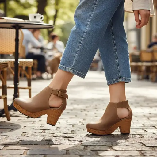 [SAN340] Botines marca Pierre Dumas Color Café topo Talla 39