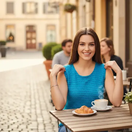 [ROP-302] Blusa Color Azul Turqueza Marca Nicola Talla XL		 