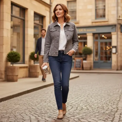 [ROP-335] Chumpa Color Gris Marca Charter Club Talla S		 