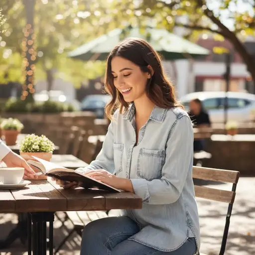 [ROP-379] Blusa Color Celeste Marca Soho NY  Talla L	 
