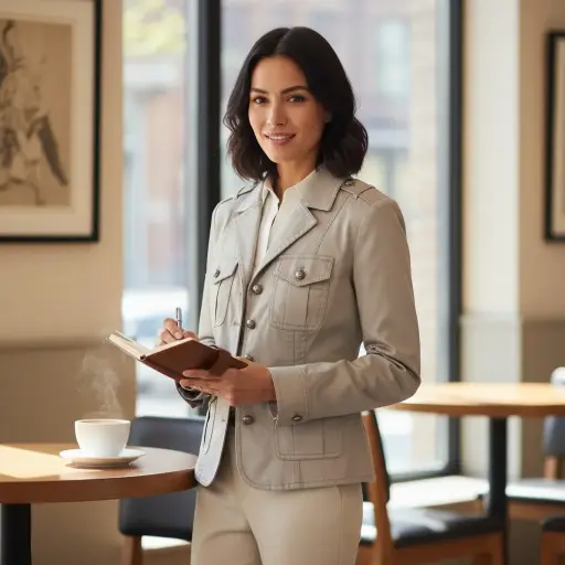 [ROP-394] Chumpa Color  Marca White House Black Market Talla XS	 