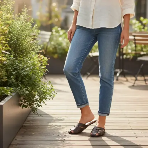 [SOPHIAMULFLA-P-01] Flats Mulé Sophia piel café, forro piel Talla 39 (D)